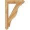 Ekena Millwork Funston Arts & Crafts Rough Sawn Bracket, Western Red Cedar, 4"W x 24"D x 36"H BKT04X24X36FST03RWR - alternate 4
